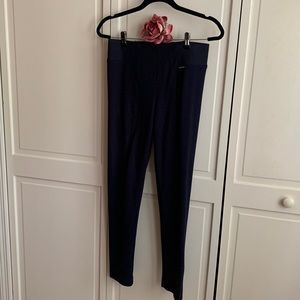 Anne Klein, navy blue stretch pants